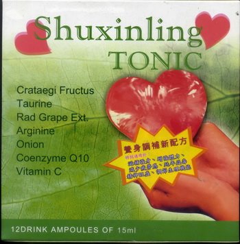 舒欣靈補精 15ml×12Ampoules(安瓶)/盒