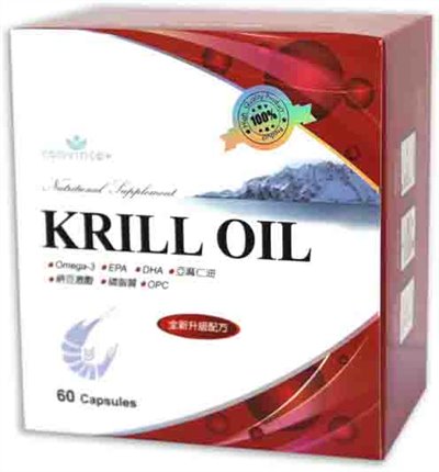 南極磷蝦油複方軟膠囊 60'S