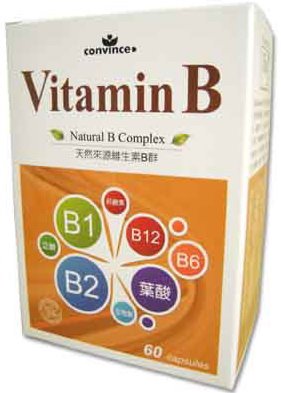 萊樂美天然維生素B群膠囊 60's