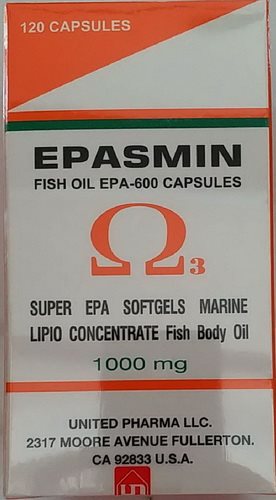 益健邁Ω3魚油膠囊//EPASMIN Ω3 120'S