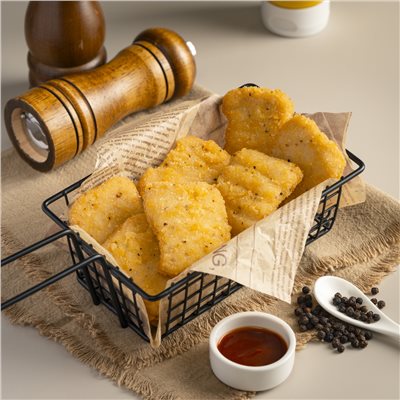 黑胡椒雞塊(蛋奶素)