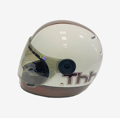 《遠古騎士》THH  TT01 頑童 白 雙D扣 復古 內襯全可拆洗 樂高帽 全罩安全帽