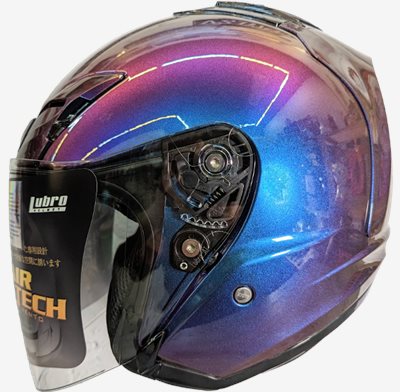 《遠古騎士》LUBRO AIR TECH 變色龍 內襯可拆 安全帽 雙D扣 R帽