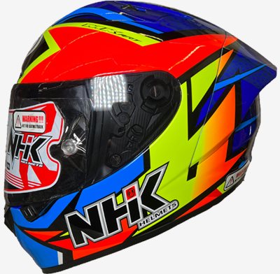 《遠古騎士》NHK GP-R Tech RYU6 亮深藍 選手帽 全罩式安全帽