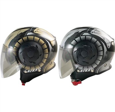 《遠古騎士》Nikko N554#8 金剛 雙鏡片 安全帽 加大帽體