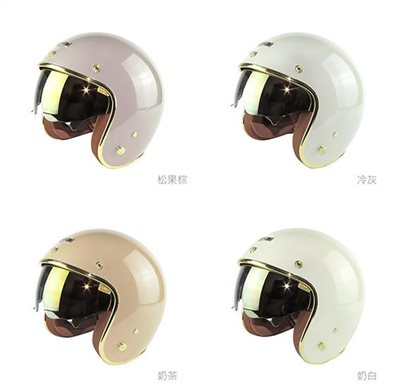《遠古騎士》華泰 K-806B 涼感晶淬墨鏡 安全帽 騎士帽 復古帽 K-806S B