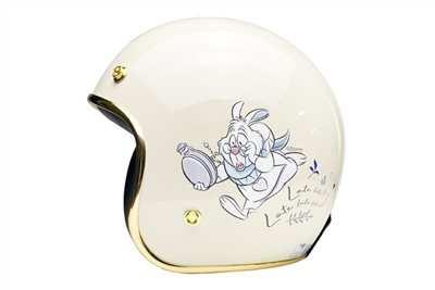 《遠古騎士》EVO 愛麗絲ALICE 象牙白 精裝版 聯名安全帽 復古安全帽 CA309