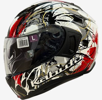 《遠古騎士》OGK KABUTO KAMUI III PHOENIX 亮黑紅 安全帽 全罩