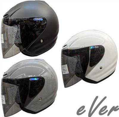 《遠古騎士》MING FENG MF-318 素色系列 半罩 安全帽 3/4罩