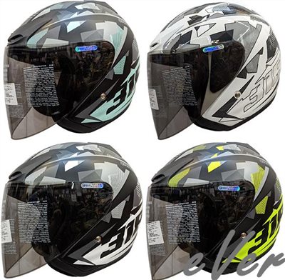 《遠古騎士》MING FENG MF-318 #A 系列 半罩 安全帽 3/4罩