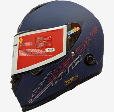 《遠古騎士》ASTONE GTB800 AO12 啞光藍 雙鏡片 雙D扣 全罩安全帽