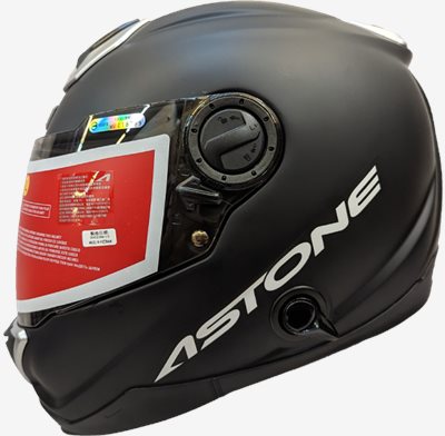 《遠古騎士》ASTONE GT1000F 素色 消光黑 碳纖材質 雙鏡片雙D扣全罩安全帽