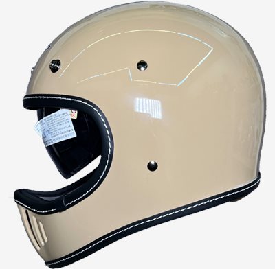 《遠古騎士》M2R MX-2 MX2 SV 米灰色 素色 輕量 山車帽 全罩 雙鏡 安全帽