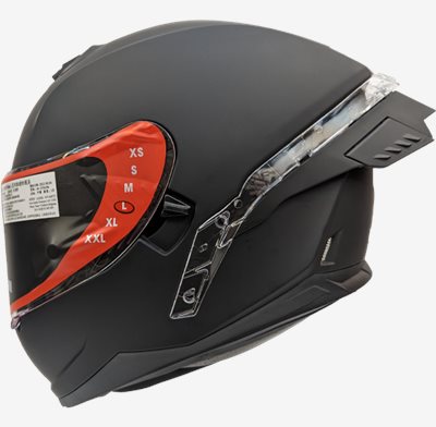《遠古騎士》LAZER Rafale SR Z-LINE 素色 消光黑 全罩安全帽 大鴨尾亞版