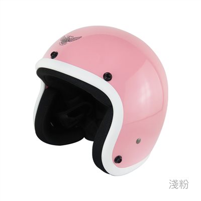 《遠古騎士》華泰 K-803 A3 K-805A3 淺粉白 寬版 復古帽大騎士帽 小騎士帽 安全帽