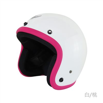 《遠古騎士》華泰 K-803 A3 白桃 寬版 復古帽大騎士帽 小騎士帽 安全帽