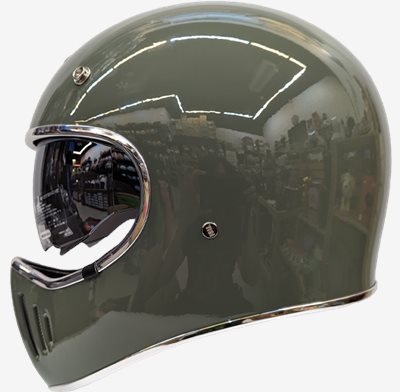 《遠古騎士》THH TT03S 工裝綠 內墨鏡山車帽 安全帽 復古 越野 復古帽 全罩