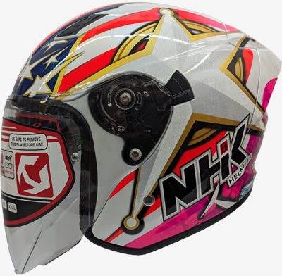 《遠古騎士》NHK S1 GP PRO AL21#7 USA 內藏墨片半罩式安全帽