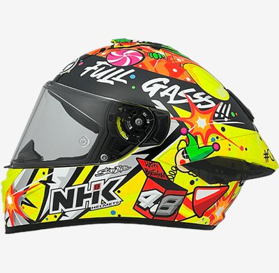 《遠古騎士》NHK K5R IO48#5 生日限量版 選手 全罩安全帽 超輕量 透氣