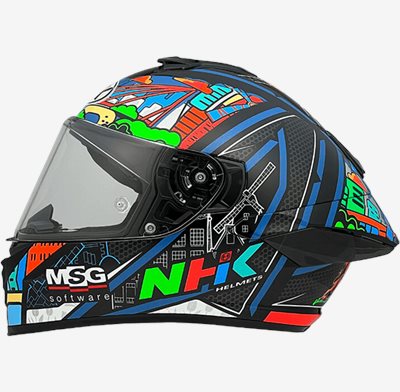 《遠古騎士》NHK K5R BB64#6 荷蘭站 選手 全罩安全帽 超輕量 透氣
