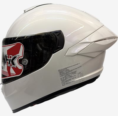 《遠古騎士》NHK K5R 素色 變色白粉 全罩安全帽 超輕量 透氣