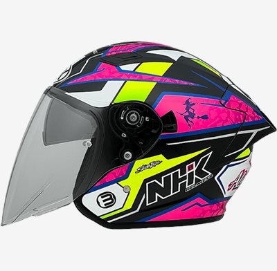 《遠古騎士》NHK S1 GP PRO AL21#6 內藏墨片半罩式安全帽