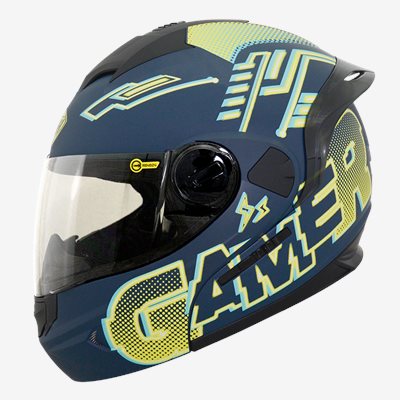 《遠古騎士》THH T-797N SPORTS 電競 平光深藍/黃綠 內墨鏡 可樂帽 安全帽 全可拆