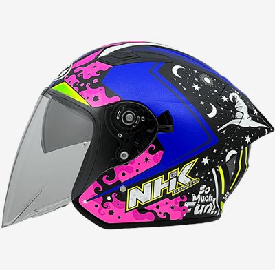 《遠古騎士》NHK S1 GP PRO AL21#3 內藏墨片半罩式安全帽