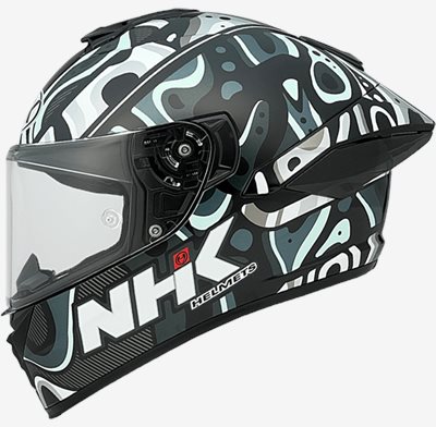 《遠古騎士》NHK K5R 星雲 NEBULA 黑湖水綠 全罩安全帽 超輕量 透氣