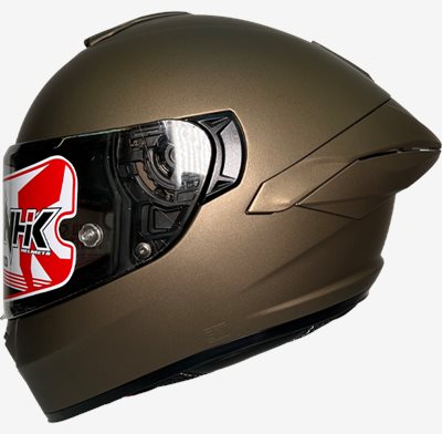 《遠古騎士》NHK K5R 素色 消光古銅 全罩安全帽 超輕量 透氣