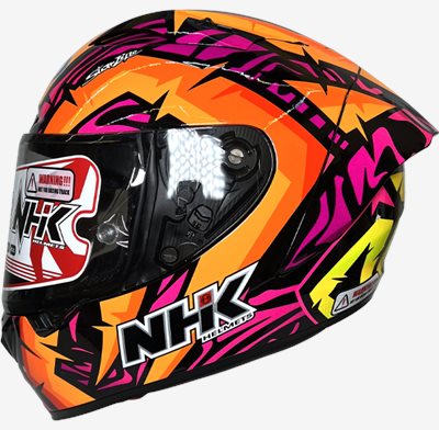 《遠古騎士》NHK GP-R Tech IO48 #4 (Ivan Ortola) 選手帽 全罩安全帽
