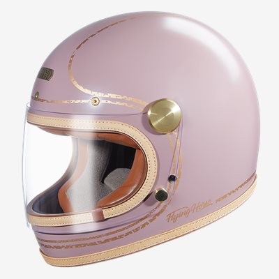《遠古騎士》THH FLYING HORSE TT02 LESLIE 啞光煙燻粉 樂高帽 安全帽