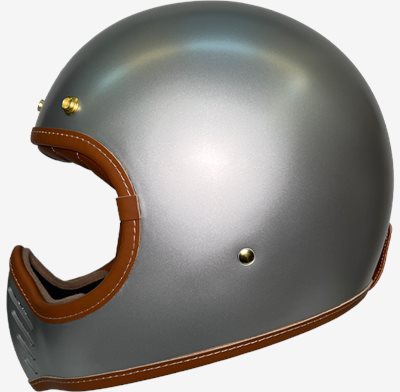 《遠古騎士》Feture 飛喬 STEVEN CUSTOM史帝文 亞光冰島銀 全罩山車帽