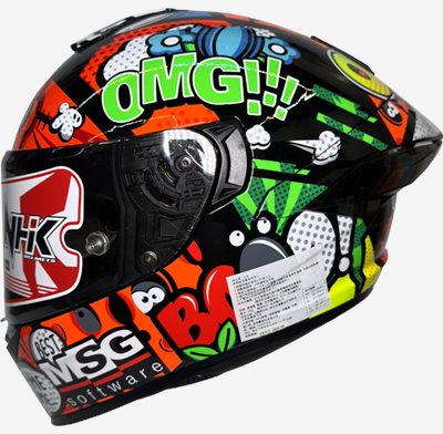 《遠古騎士》NHK K5R BB64#10 選手 全罩安全帽 超輕量 透氣
