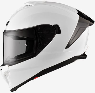《遠古騎士》ASTONE GT6 PLUS 素色 白 全罩安全帽