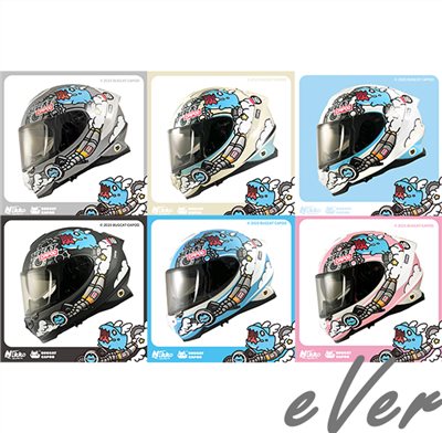 《遠古騎士》Nikko N806 #19 急速咖波安全帽 咖波安全帽 全罩 咖波貓貓蟲