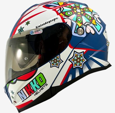 《遠古騎士》Nikko N902 #18 萬花筒 汽水帽 可樂帽 可掀式 全罩安全帽