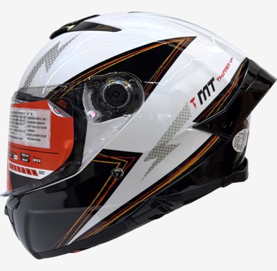 《遠古騎士》MT THUNDER 4 SV 雷神4 黑白閃電 全罩式 安全帽 排扣