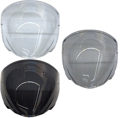 《遠古騎士》NHK S1 GP PRO 深墨/淺墨/透明色 專用鏡片 半罩安全帽