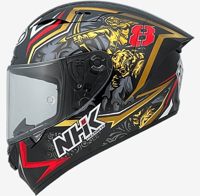 《遠古騎士》NHK GP-R Tech RS8 (Rajiv Sethu) 選手帽 全罩安全帽