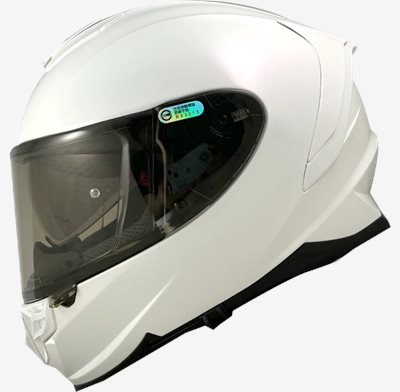 《遠古騎士》Nikko N806Ⅱ 素色 變色白粉 全罩式 內鏡片 安全帽