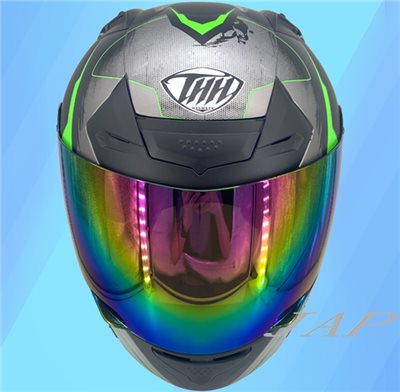 《遠古騎士》THH TS-43A+ TS43 原廠全罩安全帽專用鏡片 電鍍五彩色