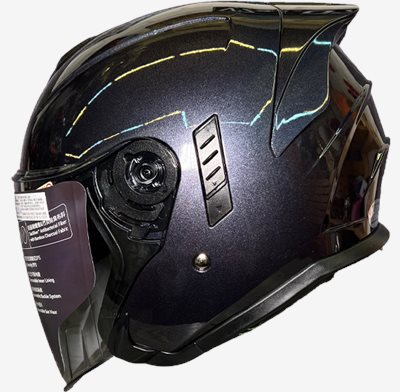 《遠古騎士》M2R FR-2 特仕版 閃銀灰 內襯可拆 大壓尾 半罩 雙鏡 安全帽