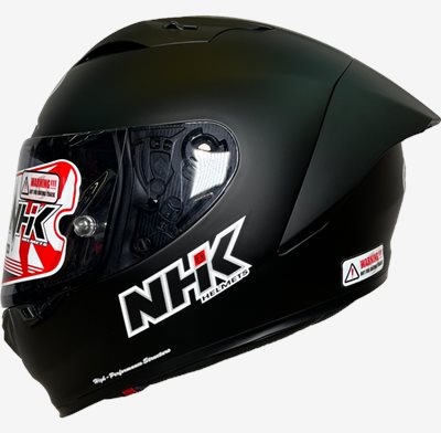 《遠古騎士》NHK GP-R Tech 素色 消光黑 選手帽 全罩式安全帽 