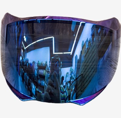 《遠古騎士》M2R OX3 OX-3 電鍍藍 抗UV400 耐磨抗刮 原廠可樂帽安全帽