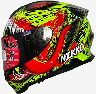 《遠古騎士》Nikko N-806 II Re暴君 夜厄魔 特殊變異色 全罩 內鏡片安全帽 第二代