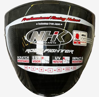 《遠古騎士》NHK R1 V1 R-1 專用長鏡片(墨片) 半罩 安全帽
