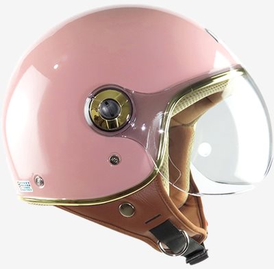 《遠古騎士》KK K-808A 金緻風飛行帽 冰淬粉 GOGORO同款安全帽 全可拆內襯