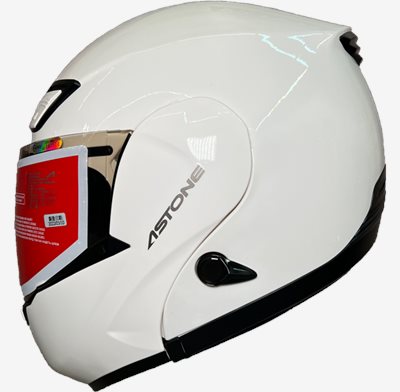 《遠古騎士》ASTONE RT1100 素 亮白 可樂帽 安全帽 雙D扣 內墨片