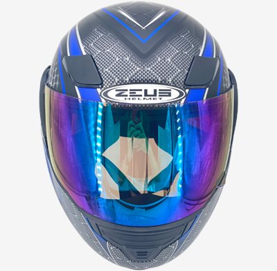 《遠古騎士》瑞獅 ZEUS 3300 汽水帽可樂帽專用 電鍍五彩 安全帽原廠鏡片